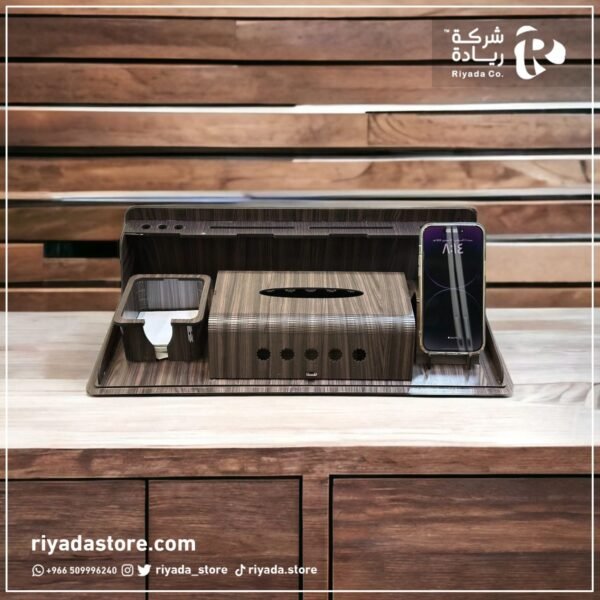 حامل ورق مع اضافه مناديل